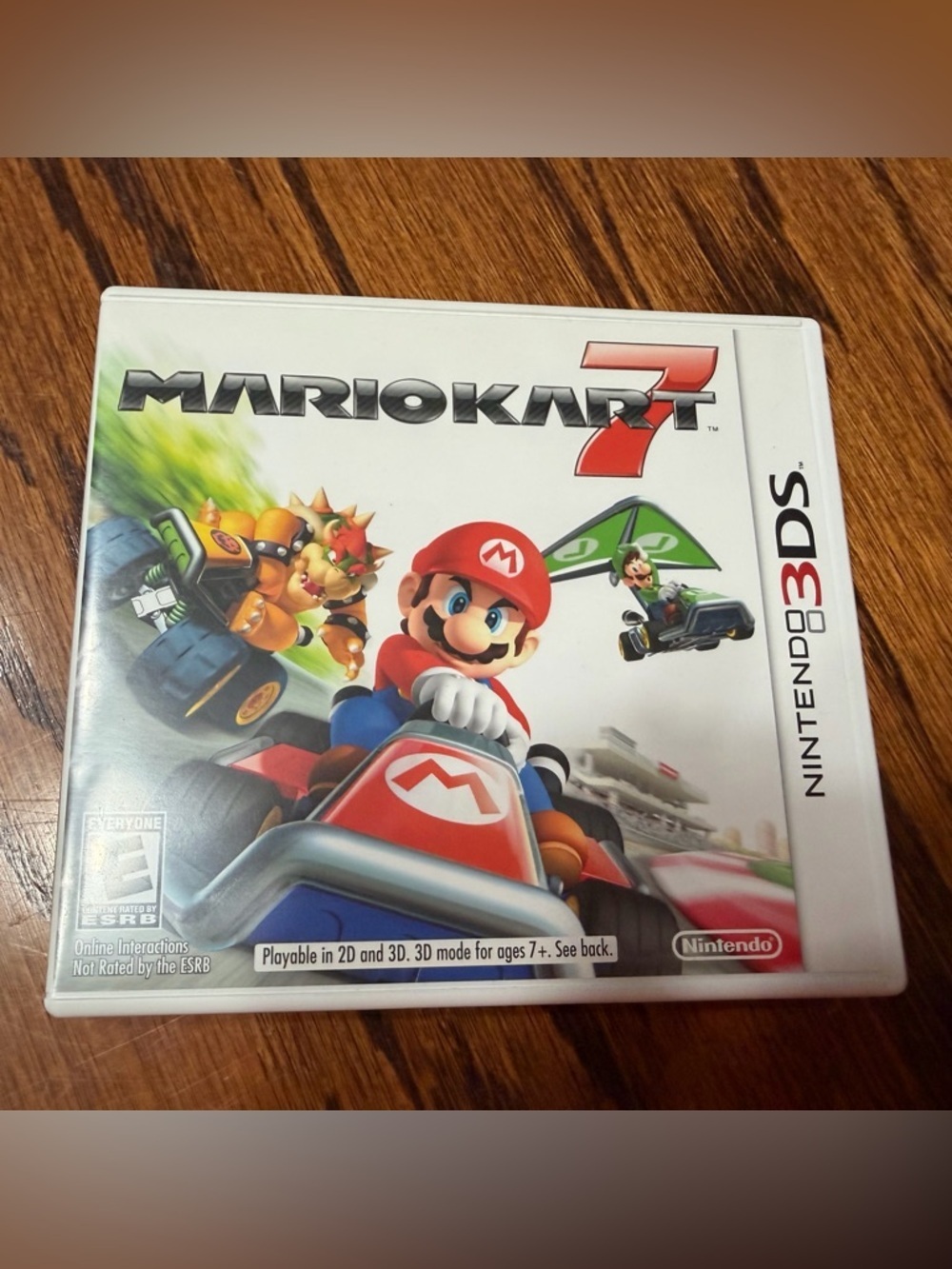 Mario Kart 7 Nintendo 3DS Authentic Case and Manual Only NO GAME